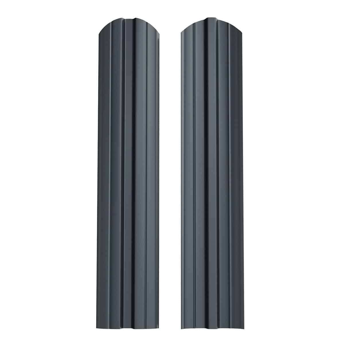 Șipcă de gard metalică BILKA, model Berna - vedere generală profil