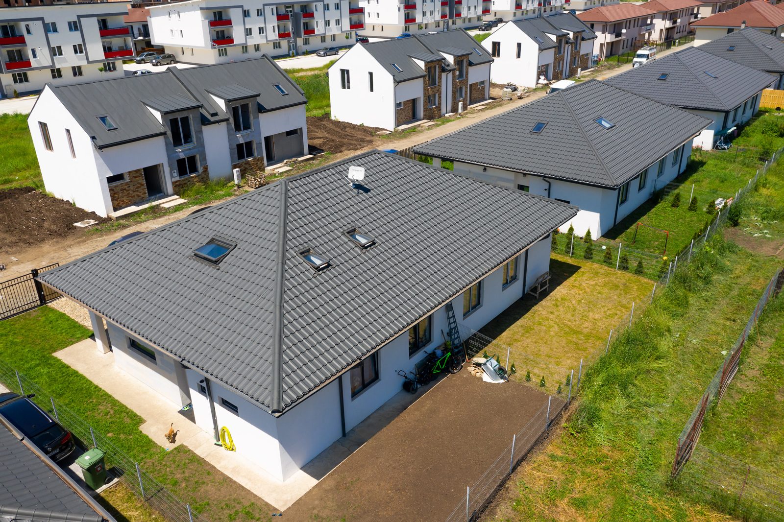 Acoperiș cu țiglă metalică BILKA Gotic — lucrare realizată