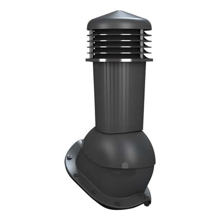 Coș de ventilație Ø125 mm pentru țiglă metalică, profil W