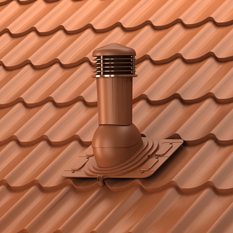 Coș de ventilație Ø125 mm universal