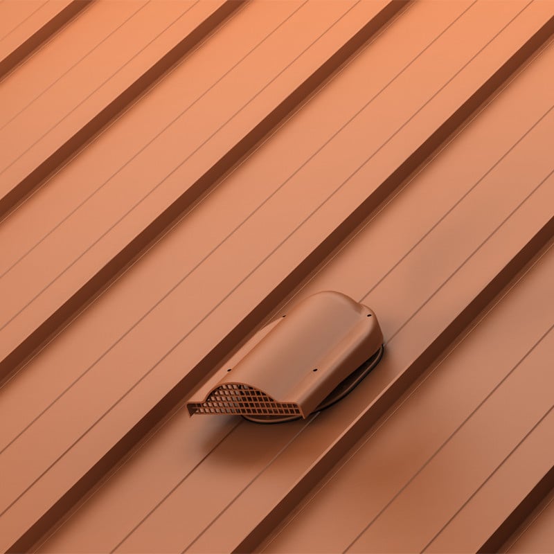 Element de ventilație Easy pentru tablă fălțuită / click