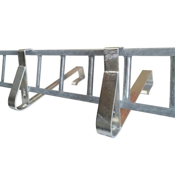 Set parazăpadă grilaj oțel zincat 2 m + 3 suporți, pentru țiglă ceramică / beton